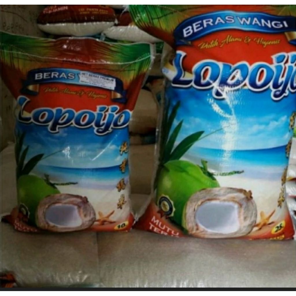 lopo ijo kemasan 10kg siap kirim SBY