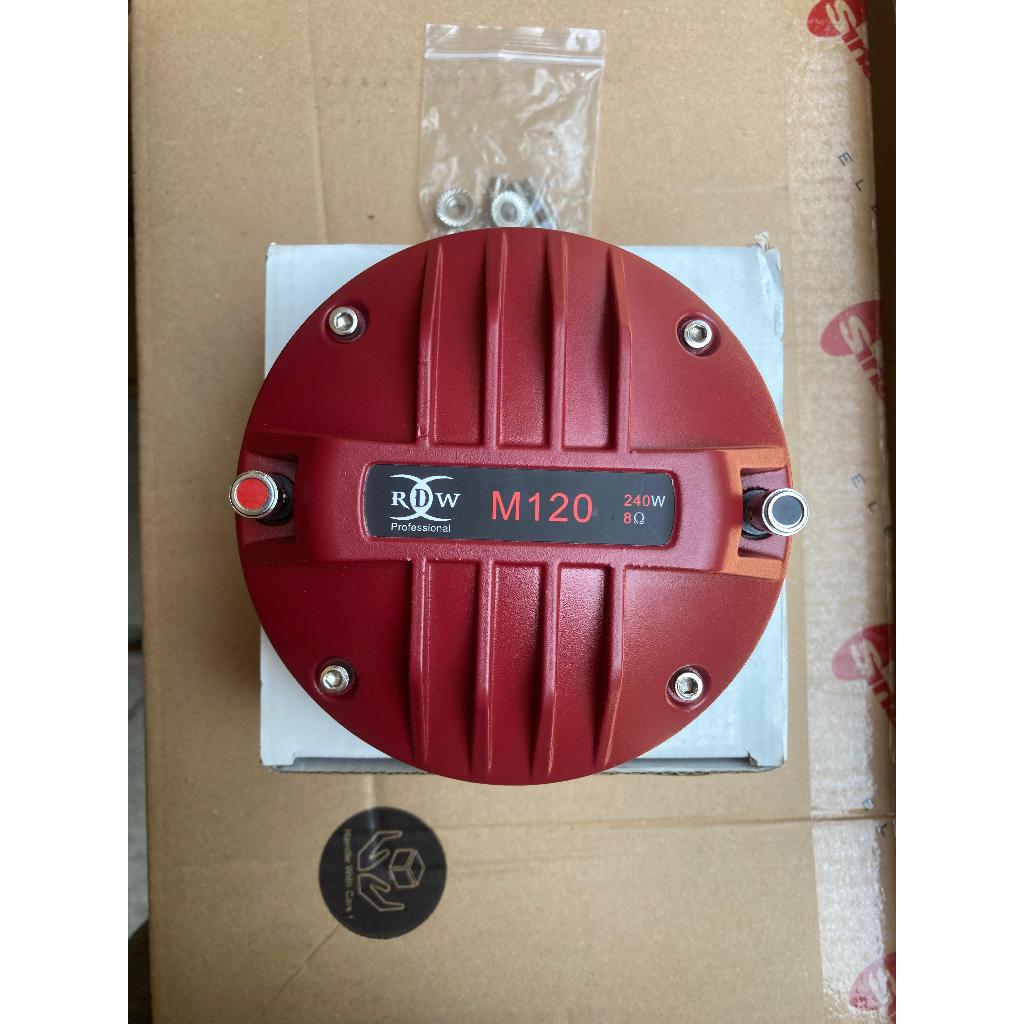 Driver Tweeter RDW M120 Original M 120 Coil 3in Model Baut NEO Magnet Neodymium High Quality