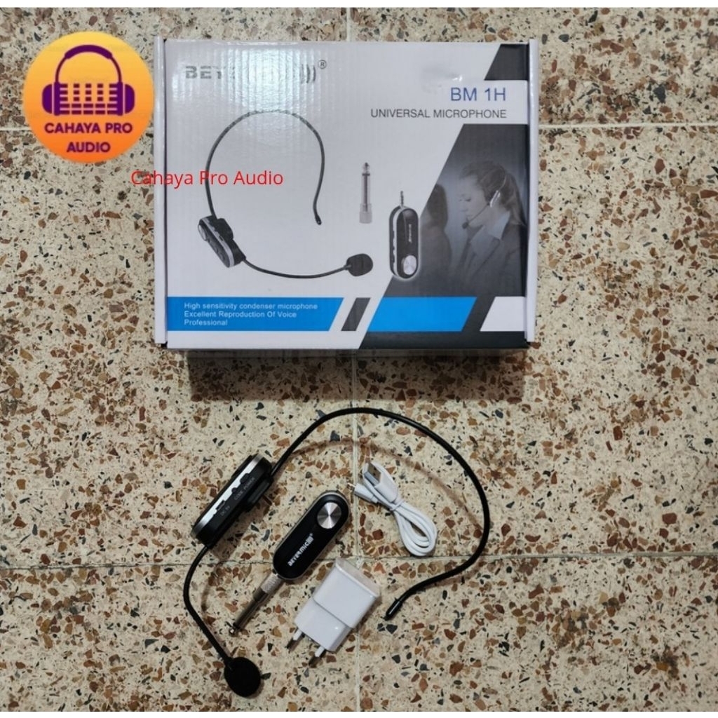 Microphone Mic Wireless Bando Beyermic BM 1H Original Mic Imam Masjid Bando