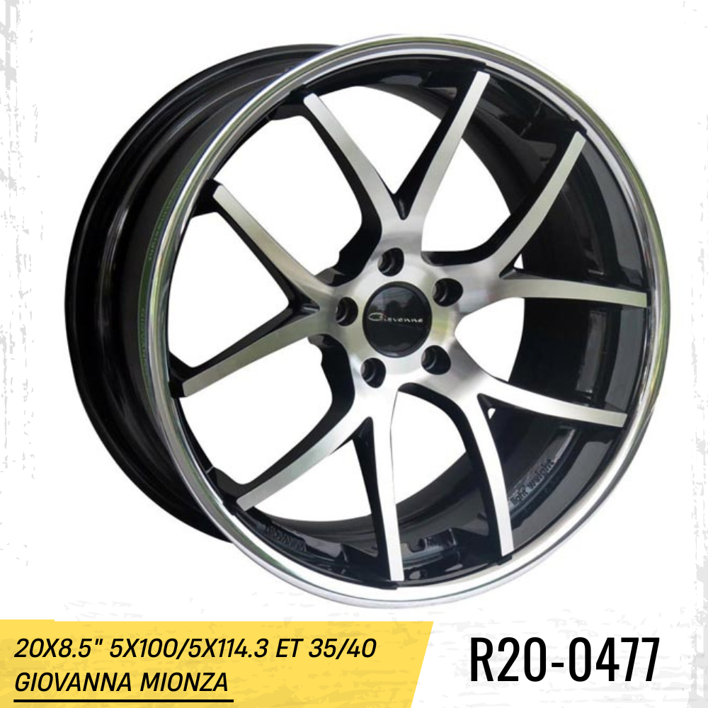 SALE Velg Mobil R20 20 pcd 5x114 GIOVANNA MIOZA (ORI)