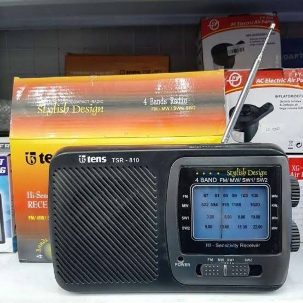 Radio Tens 801 Radio Gelombang FM/AM/SW 4 band
