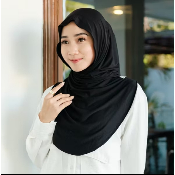 JISOO INNER - HIJAB INSTAN JISOO PLUS INNER SIZE L/ HIJAB PASHMINA INNER JISO MELEYOT