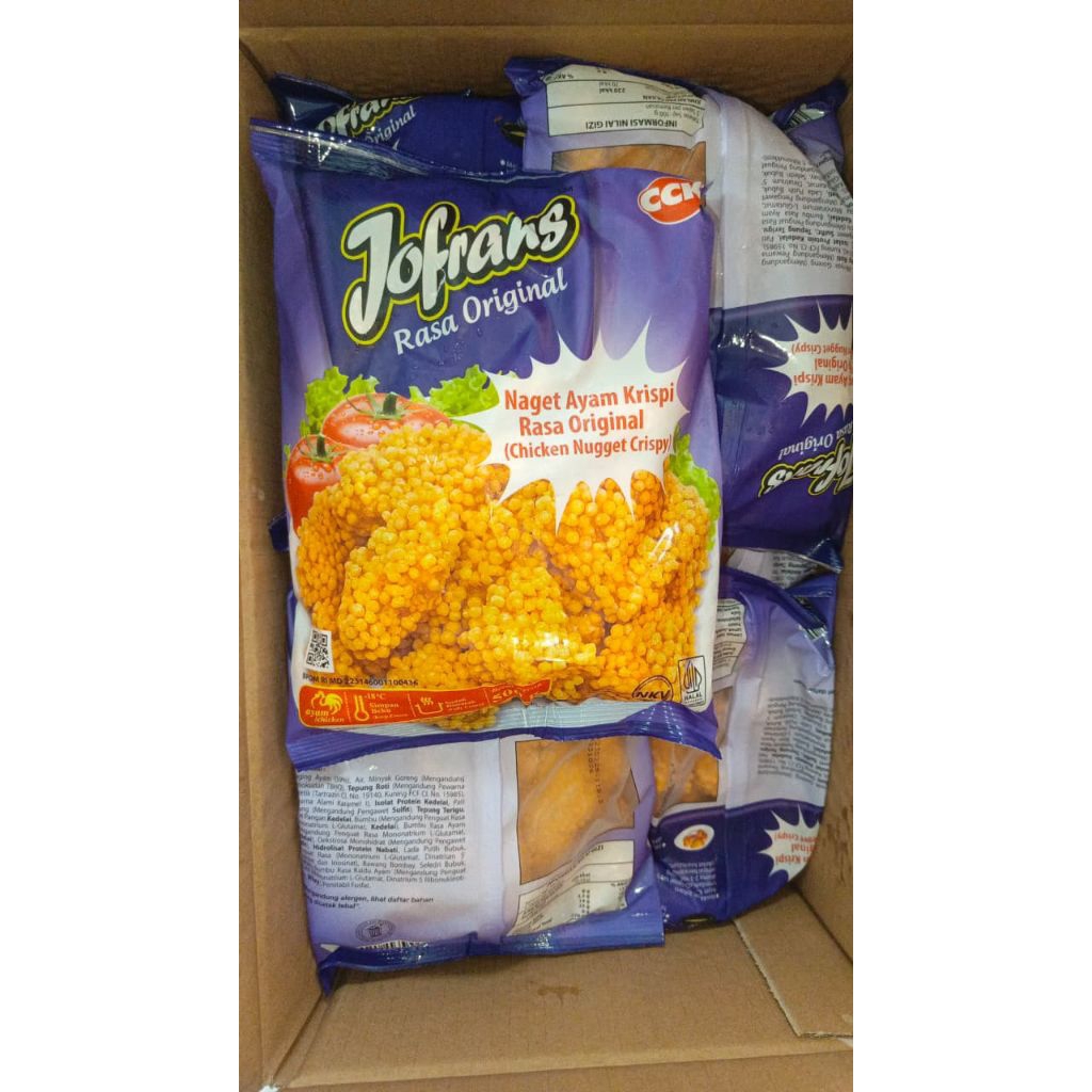 jofrans nugget crispy 500gr