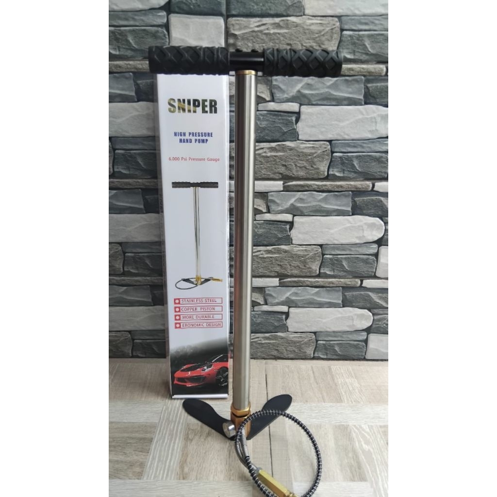 POMPA PCP FIX SNIPER 3 STAGE ,POMPA PCP 6000 PSI,POMPA SNIPER IMPORT,KUALITAS TERJAMIN