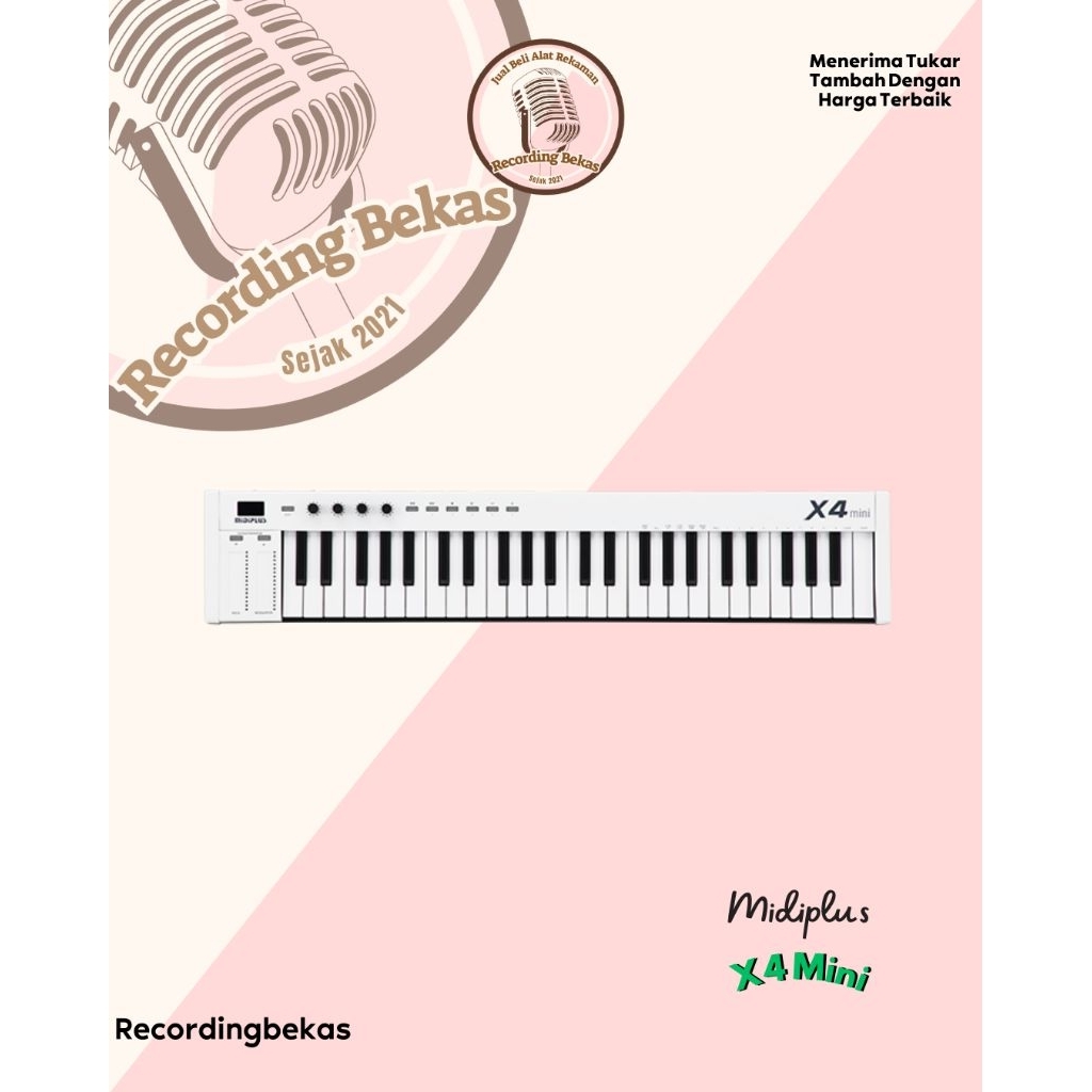 Midi Controller Midiplus X4 Mini