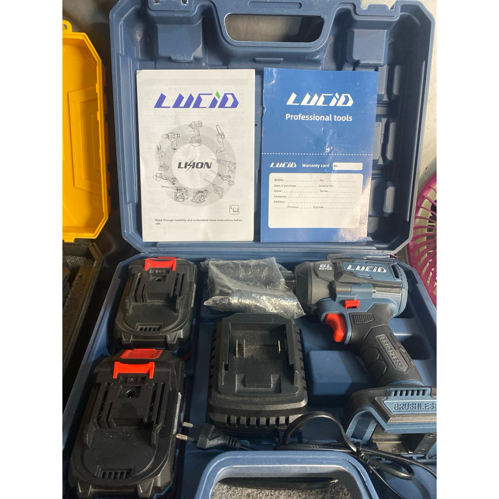 Impact Wrench Lucid LH500 600Nm full set like a new ex review
