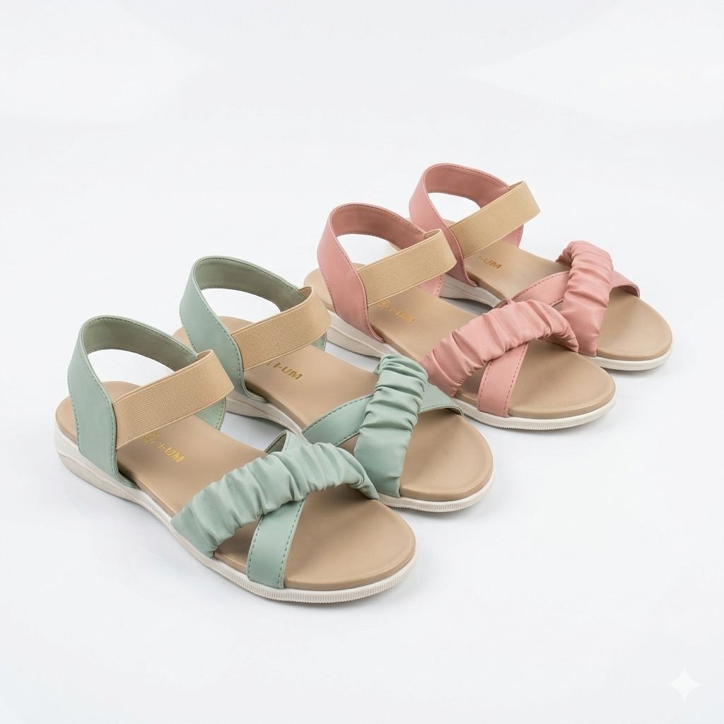 CAPHARNAUM [DKL 503] Sandal Tali Wanita Casual /Sendal Selop Tali Belakang/ Sandal Slop Wanita