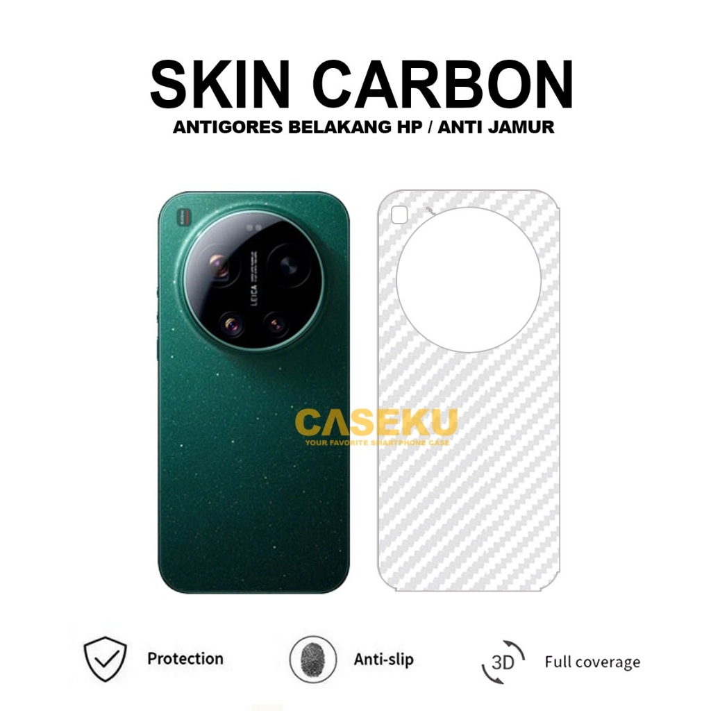 Xiaomi 17 Ultra Xiaomi 17 Pro Max Xiaomi 17 Xiaomi 17 Pro Skin Carbon Garskin Anti Gores Belakang Xi