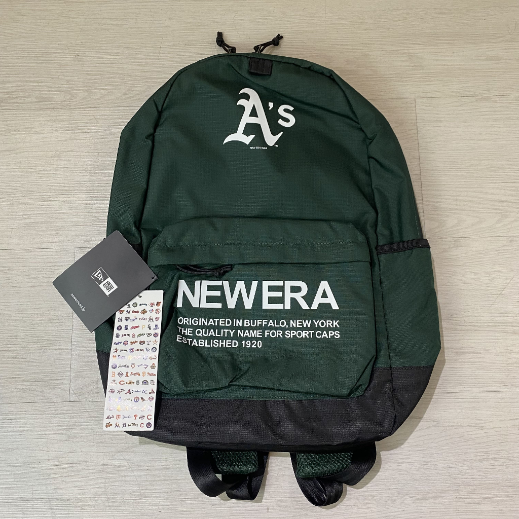 New EraBagLight Pack Oakland Athletics Logo 27L Green