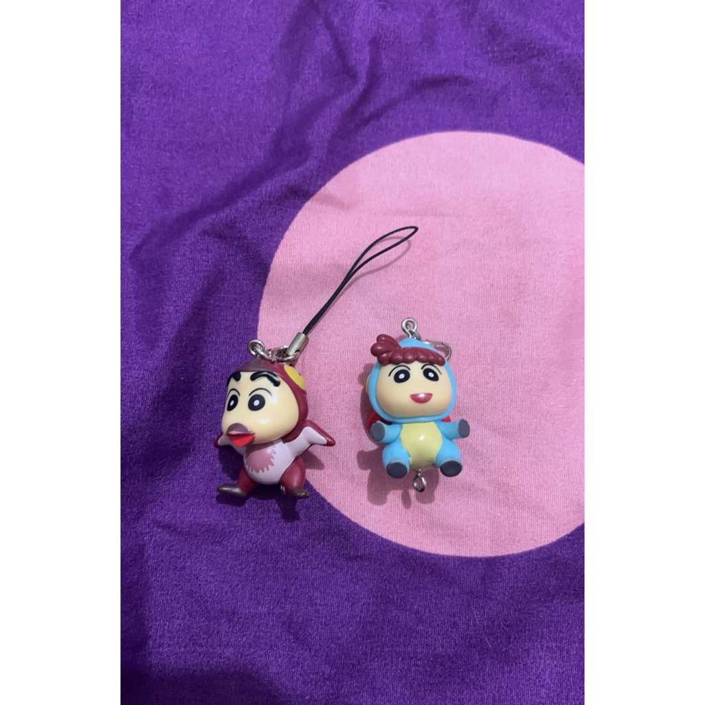 shinchan & himawari strap gotochi dinosaurus costume