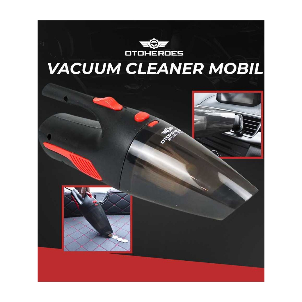 [GARANSI] Vacuum Cleaner Mobil OTOHEROES 120W 5000Pa Penyedot Debu Portable Mobil Car Vacuum Cleaner