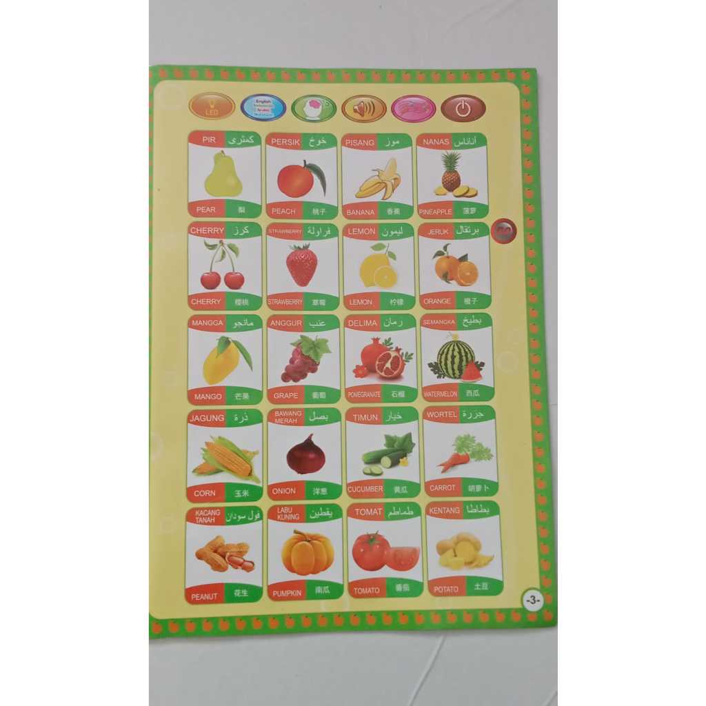 Worksheet Anak Waterproof Free Spidol/Worksheet Alat Transportasi, Buah, Sayur, Angka, Calistung, Be