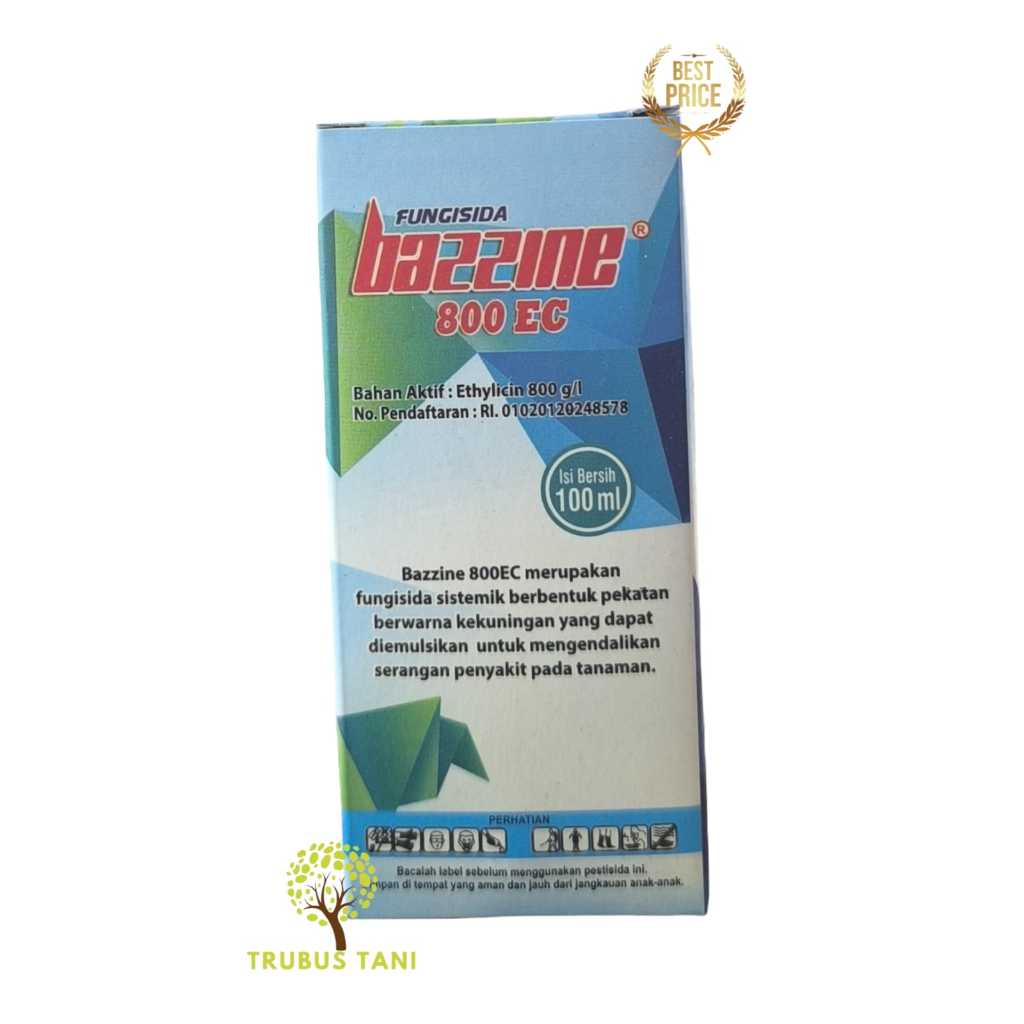 Bazzine 800EC Fungisida Pengendali Penyakit 100ml