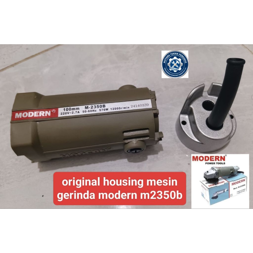 original housing mesin gerinda modern m2350b