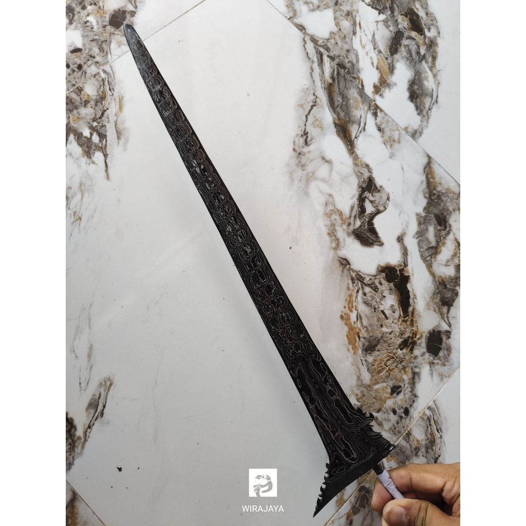 KERIS BALI LOMBOK INDRA KUSUMA PANJANG 47CM PAMOR LARLULUT