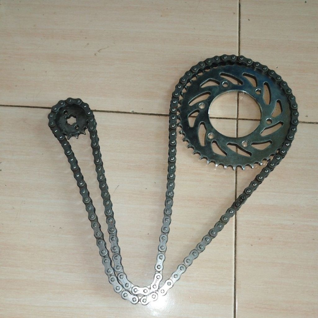GEAR SE SET GEAR KECIL RANTAI VIXION OLD NEW INDOPART SEKEN