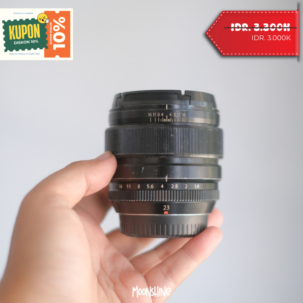 FUJIFILM 23MM F1.4 R NORMAL LENSA PRIME FUJIFILM MIRRORLESS