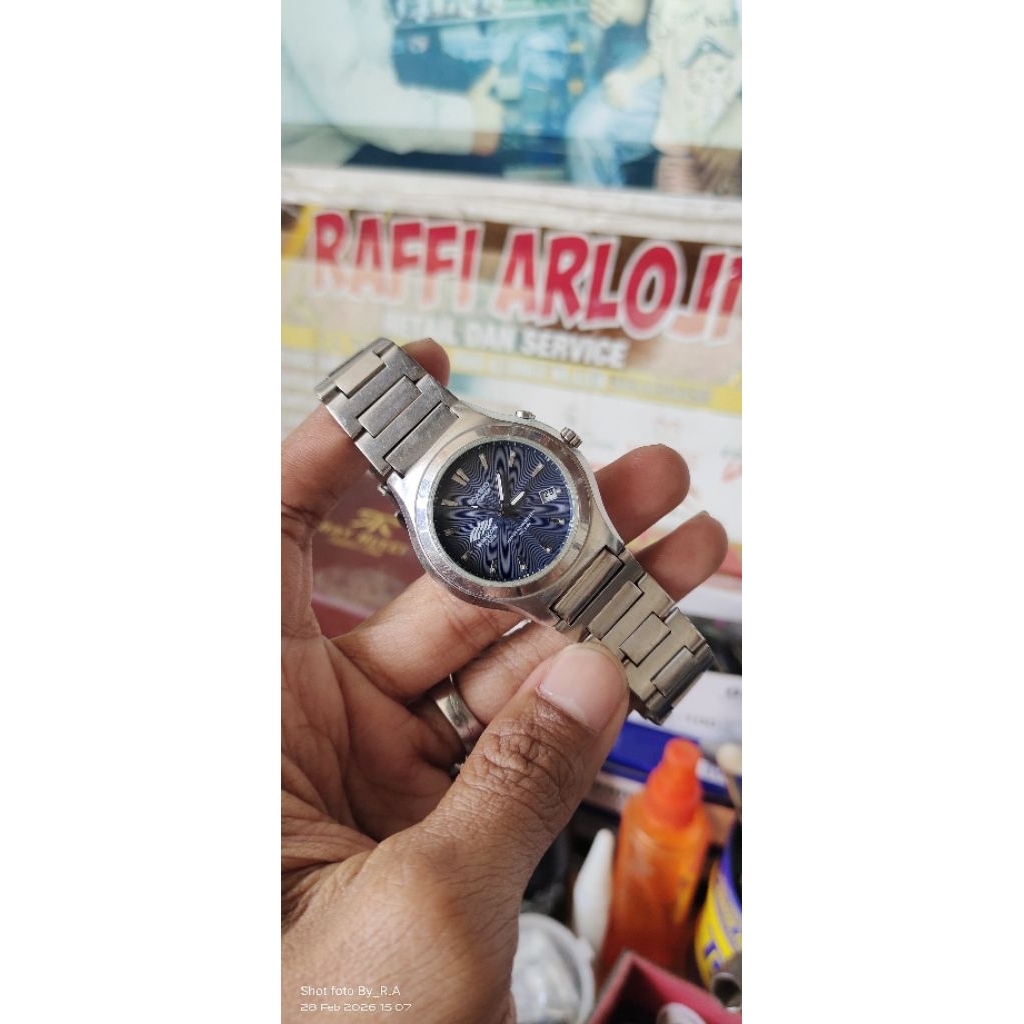 JAM VINTAGE CASIO EDIFICE EF-115 JDM SECOND (PRELOVED)