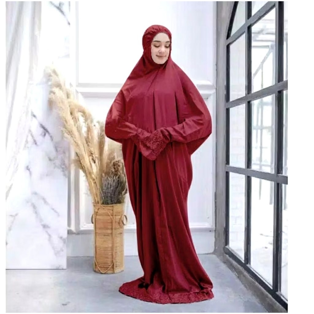 MUKENA TERUSAN KHADIJAH MUKENAH KATUN MIKRO TERMURAH