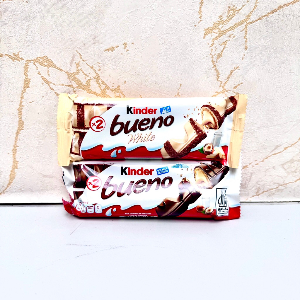 Kinder Bueno Milk White Chocolate Hazelnut Wafer T2