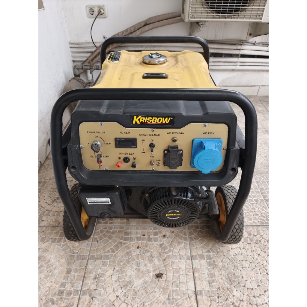 Genset Bensin Krisbow 5500 watt