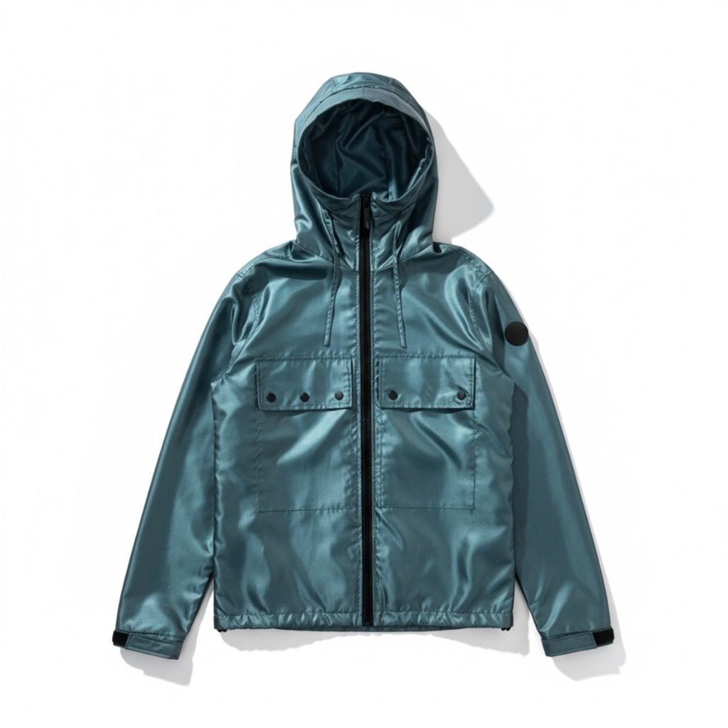 OUTFIRM - Hubner Jacket Blue Mint Nylon