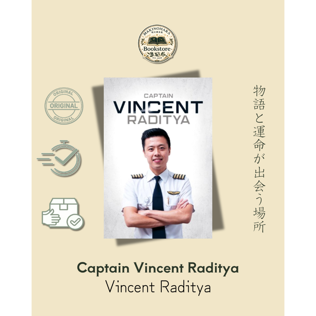 Buku Captain Vincent Raditya | Vincent Raditya (Bekas)