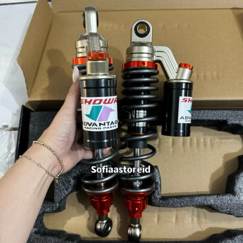 Shockbreaker Shock Showa Extreme model KTC 280mm 320mm 340mm Rx king/ Aerox/ Nmax/ Pcx/ Fizr/ Jupite