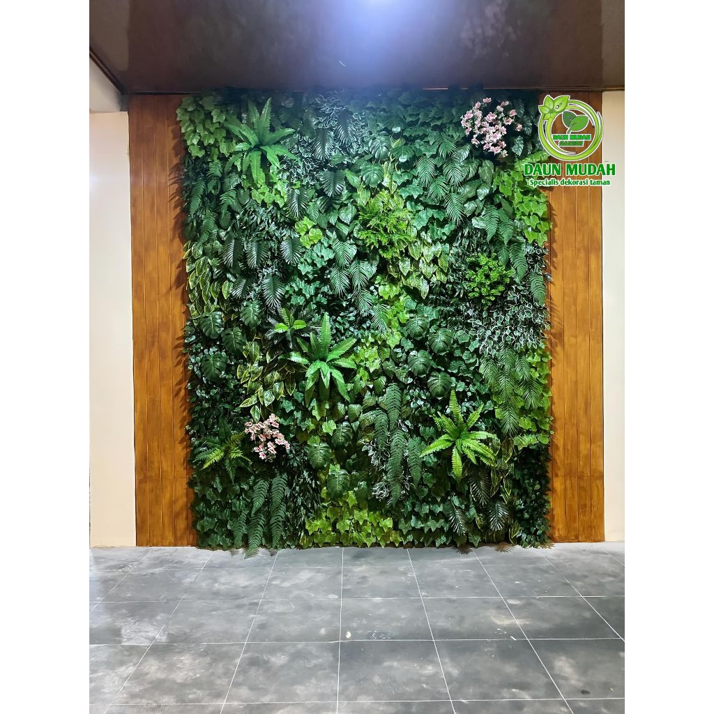 taman vertikal garden artificial / vertikal garden artificial / taman vertikal garden