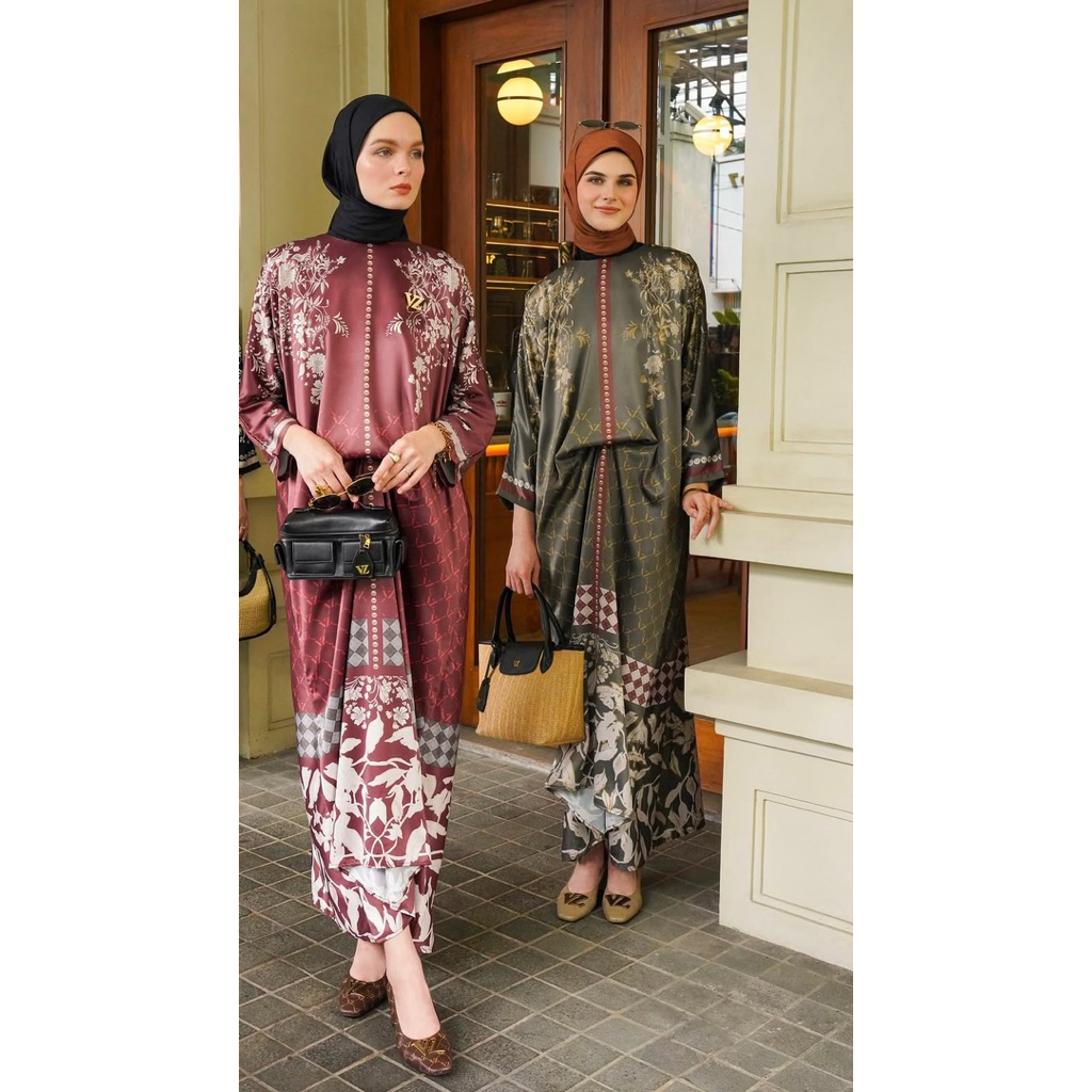 New Sale Original VZ Elysian Kaftan All Size Premium Silk Original by VIVI ZUBEDI Kaftan Dress Vivi 