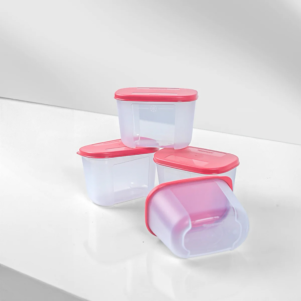 mini freezer mate tupperware red