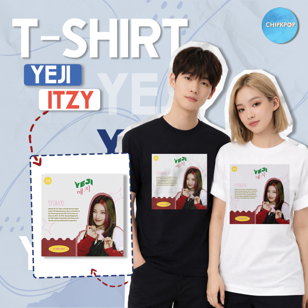 YEJI ITZY I KAOS ITZY I KAOS KPOP MURAH I PHOTOCARD YEJI ITZY I BAJU ITZY I ALBUM ITZY