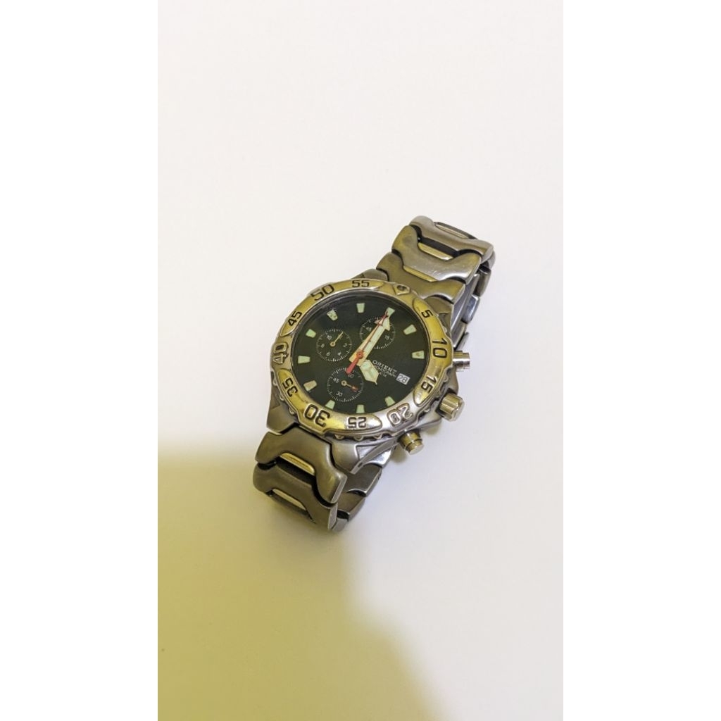 jam tangan orient crhonograph vintage