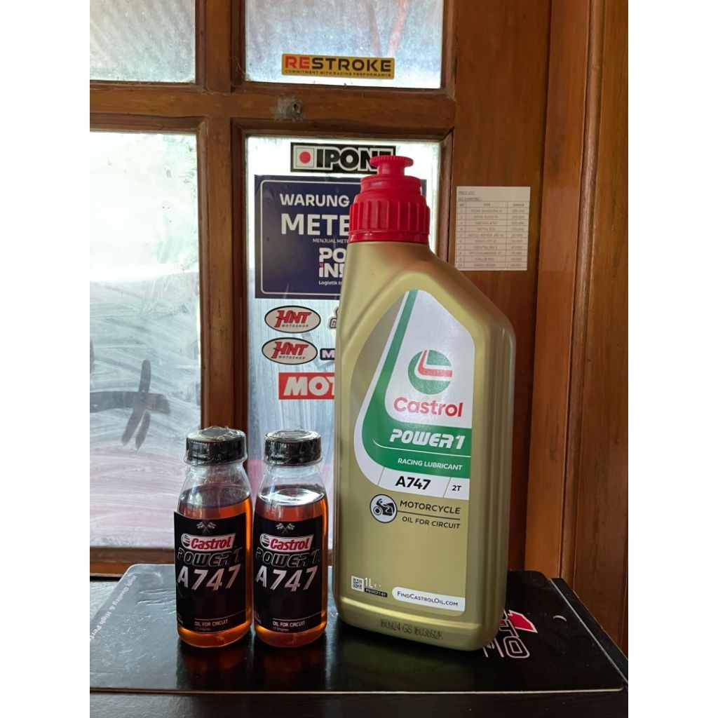 oli samping Castrol A747 original