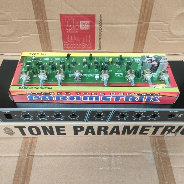 tone control parametric stereo Dan Box Tone Control Parametrik