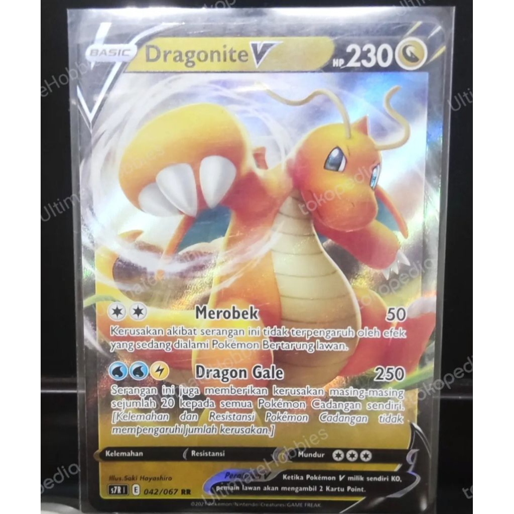 DRAGONITE V - Pokemon TCG Indo