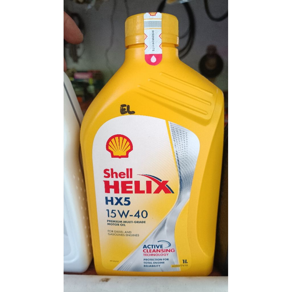 oli shell helix hx-5 15w-40 original 100%