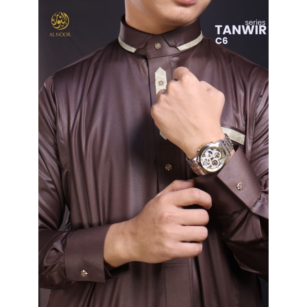 (BISA COD) JUBAH AL NOOR POLYSTER MODEL TANWIR
