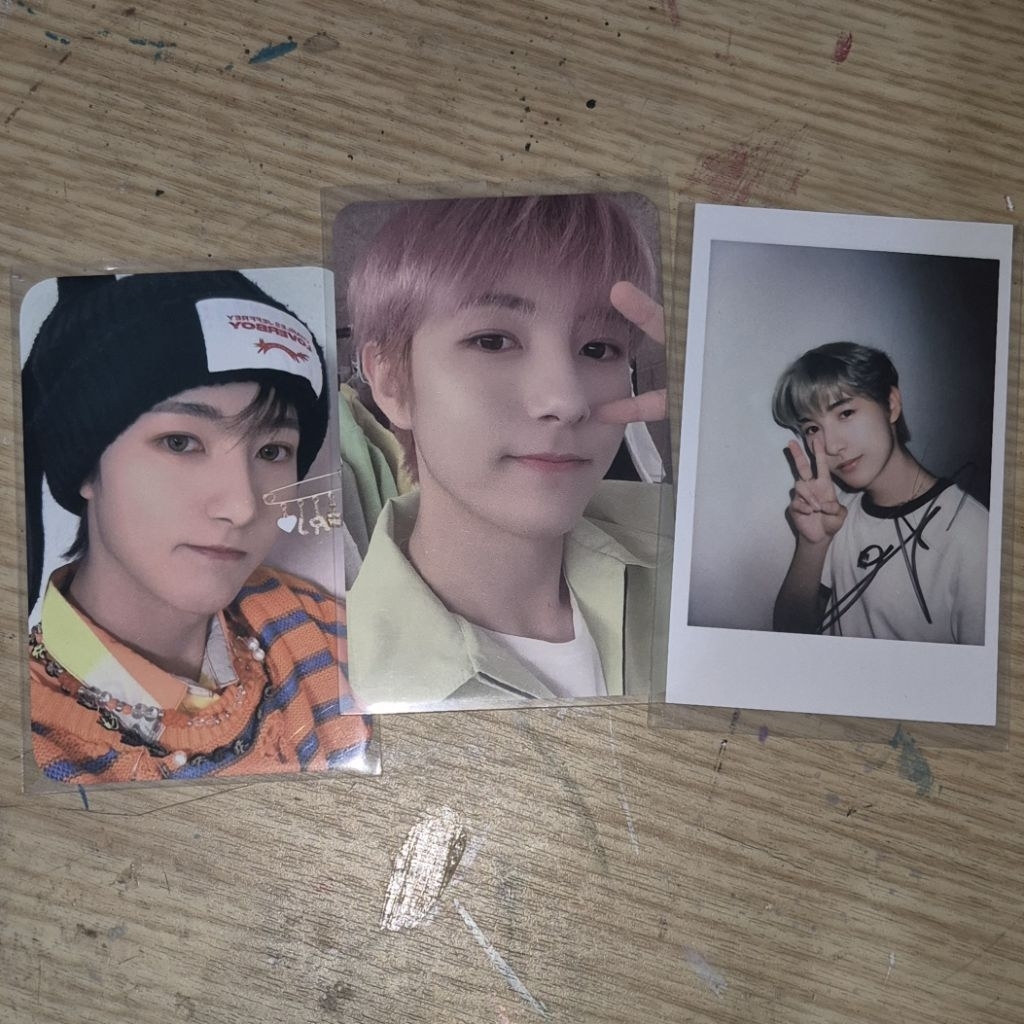 Renjun NCT Dream Photocard PC ( sg21, birthday card, loading polaroid )