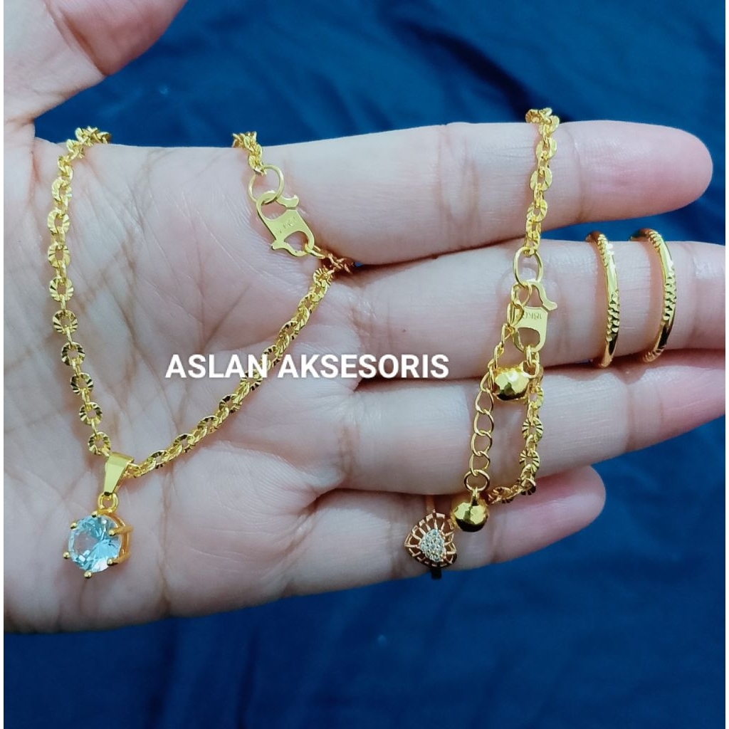 1 set perhiasan anak perempuan xuping kode S1, perhiasan anak terlaris