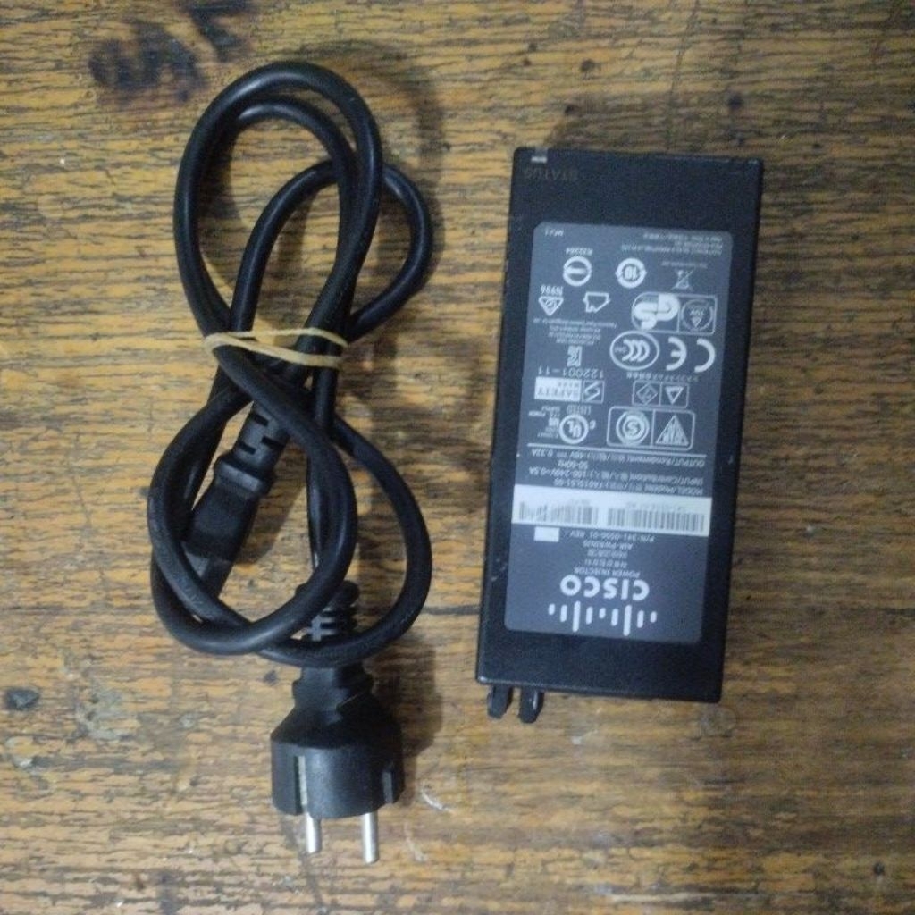 Adaptor Power Injector POE 48V Volt AIR-PWRINJ5 Cisco Aironet Original
