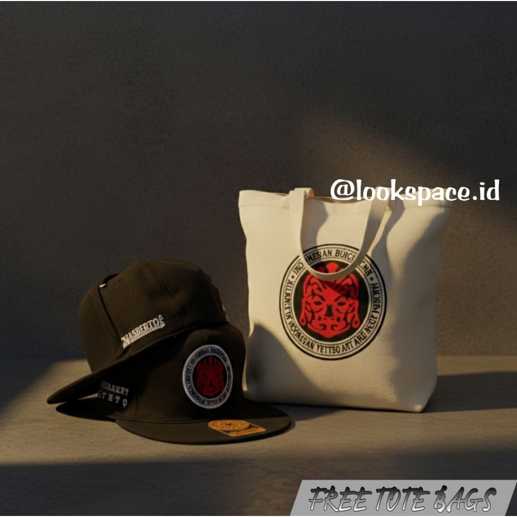 Ready Stok Topi Logo Masberto Kingdom Isc Indonesia Subculture