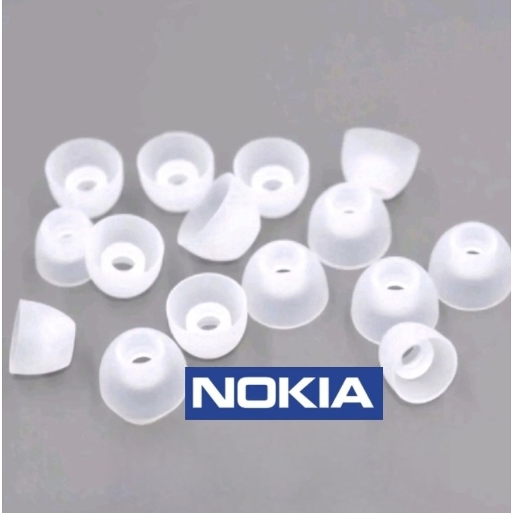 Eartips NOKIA E3100/ E3101 / E3103 / E3110 / BH805 / BH605 harga 1 pair bs pilih warna hitam or puti