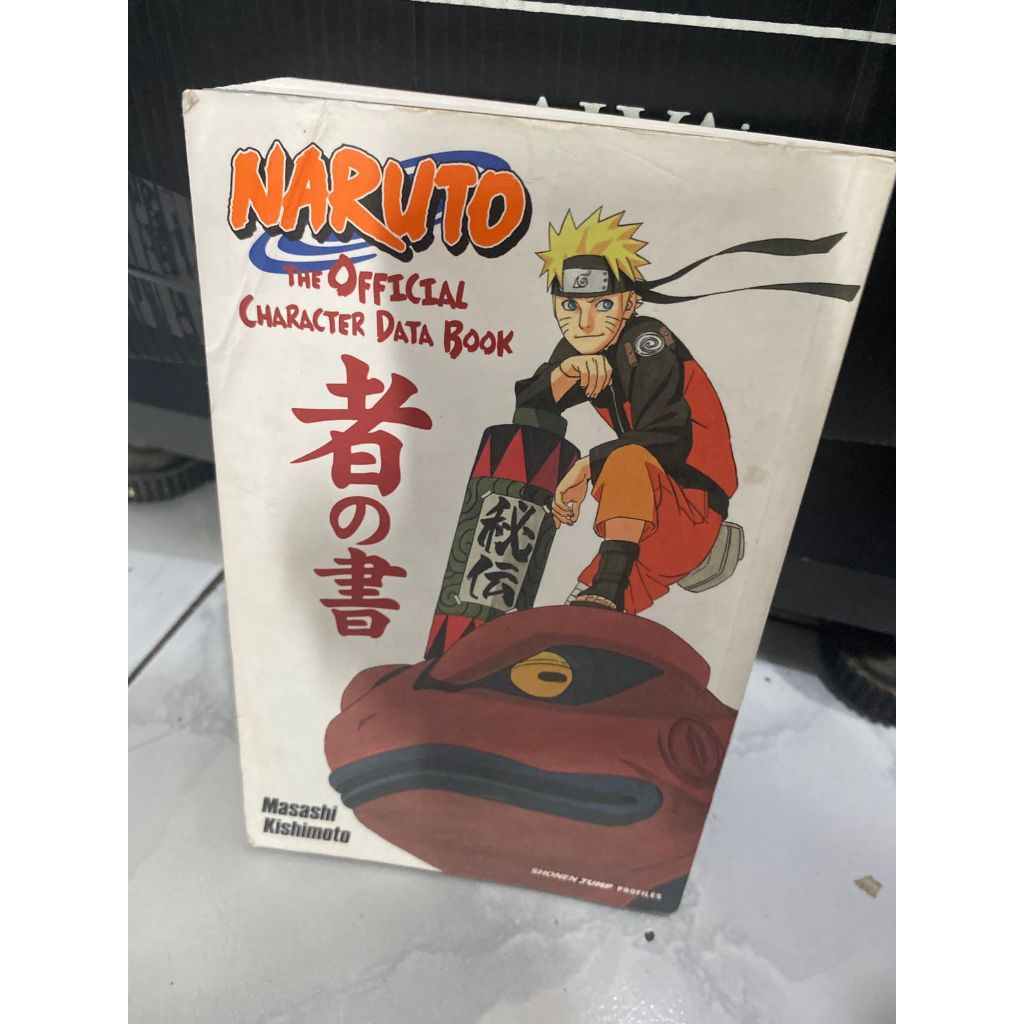 Komik Naruto The official character data book - english