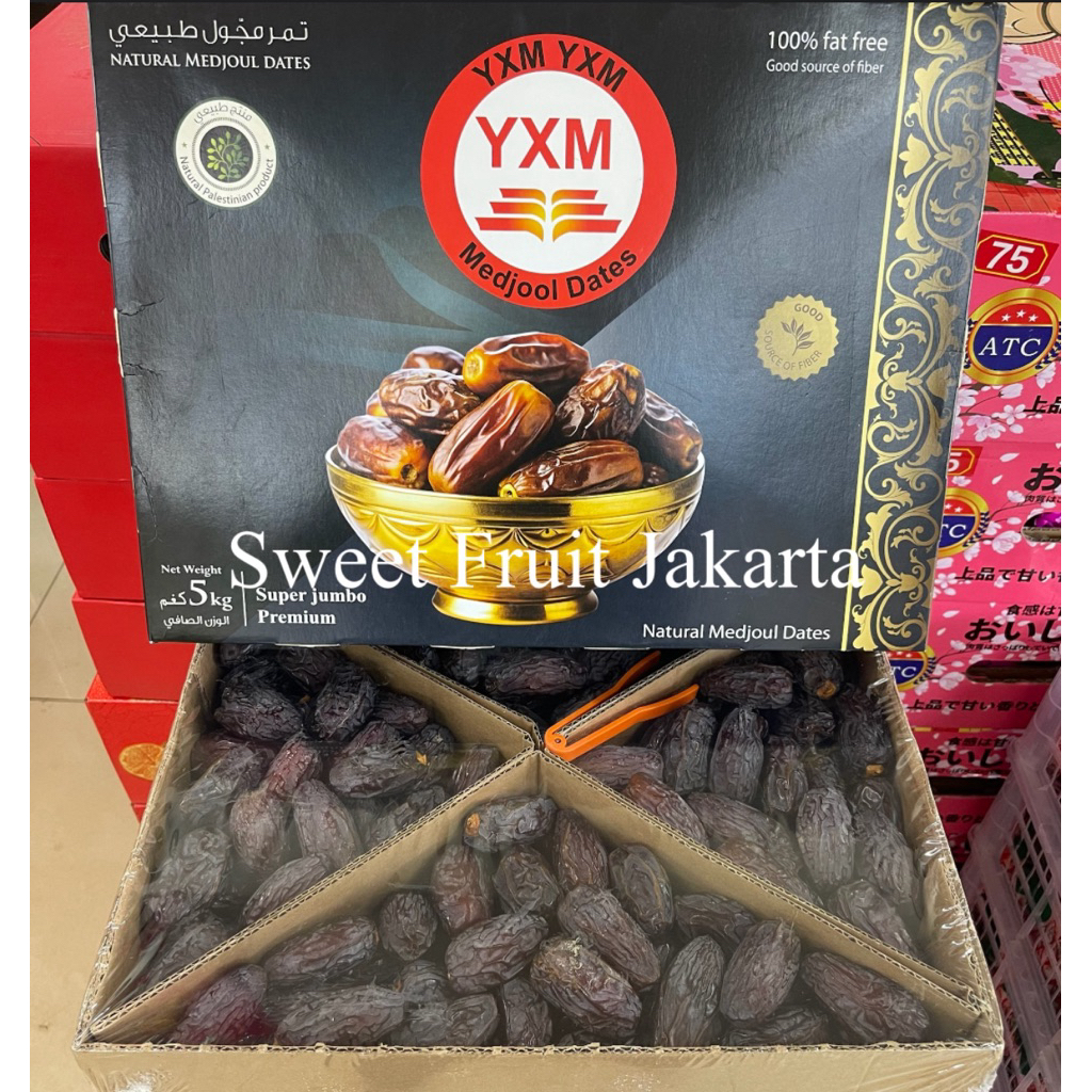 Kurma Medjool Super Jumbo 5kg / Kurma Medjool YXM Gift Box