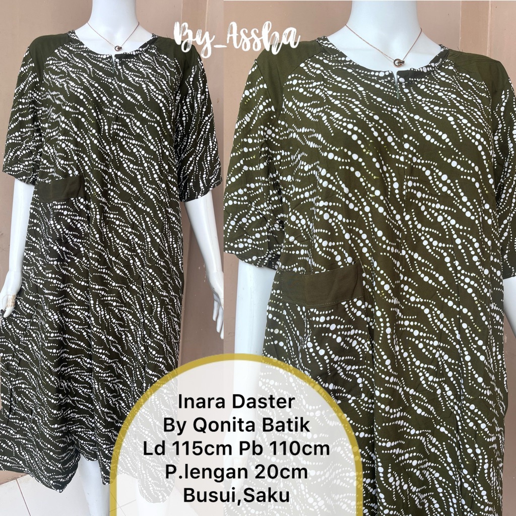 Daster Batik Qonita Pekalongan Inara Daster Busui