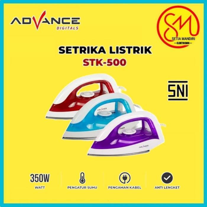 Advance Setrika Listrik / Gosokan Baju Low Watt - Stk500