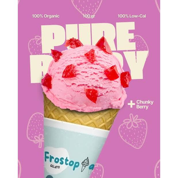 Gelato Es krim Rendah kalori Frostopia