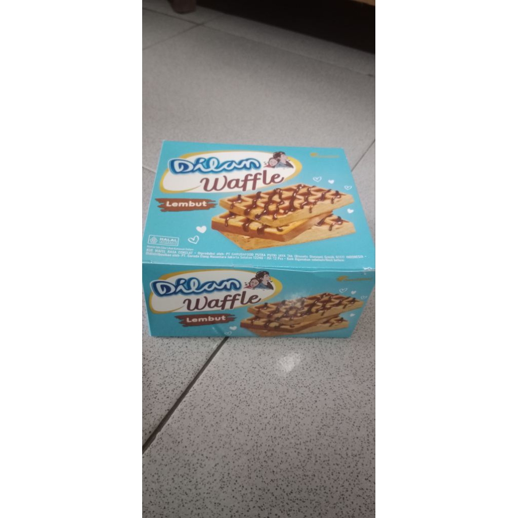 dilan choco crunchy & dilan wafle