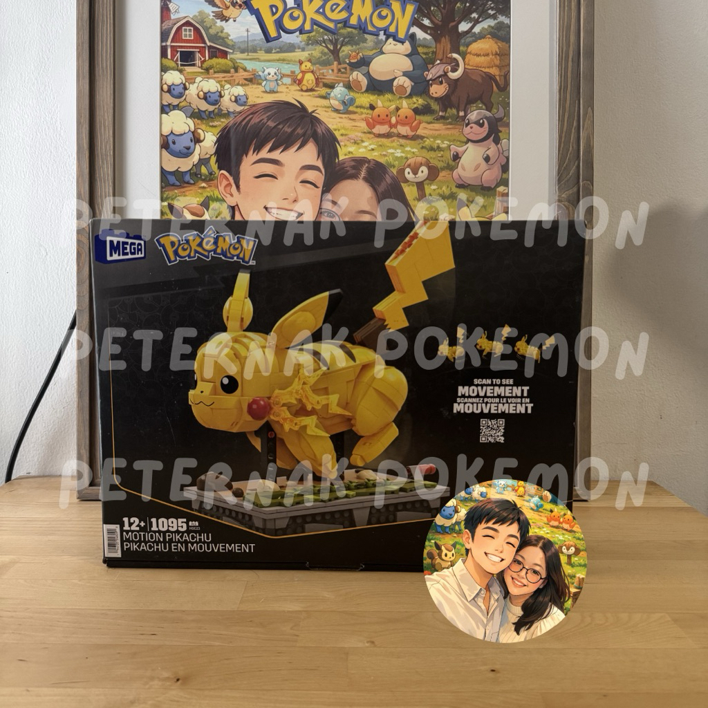 Mega Construx Pikachu Movement Lego - Pokemon Original